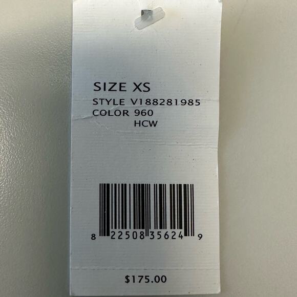 VINCE. Maxi Dress Orange Space Dye Women's XS Floor Length Stretch Razorback NWT - Picture 4 of 6